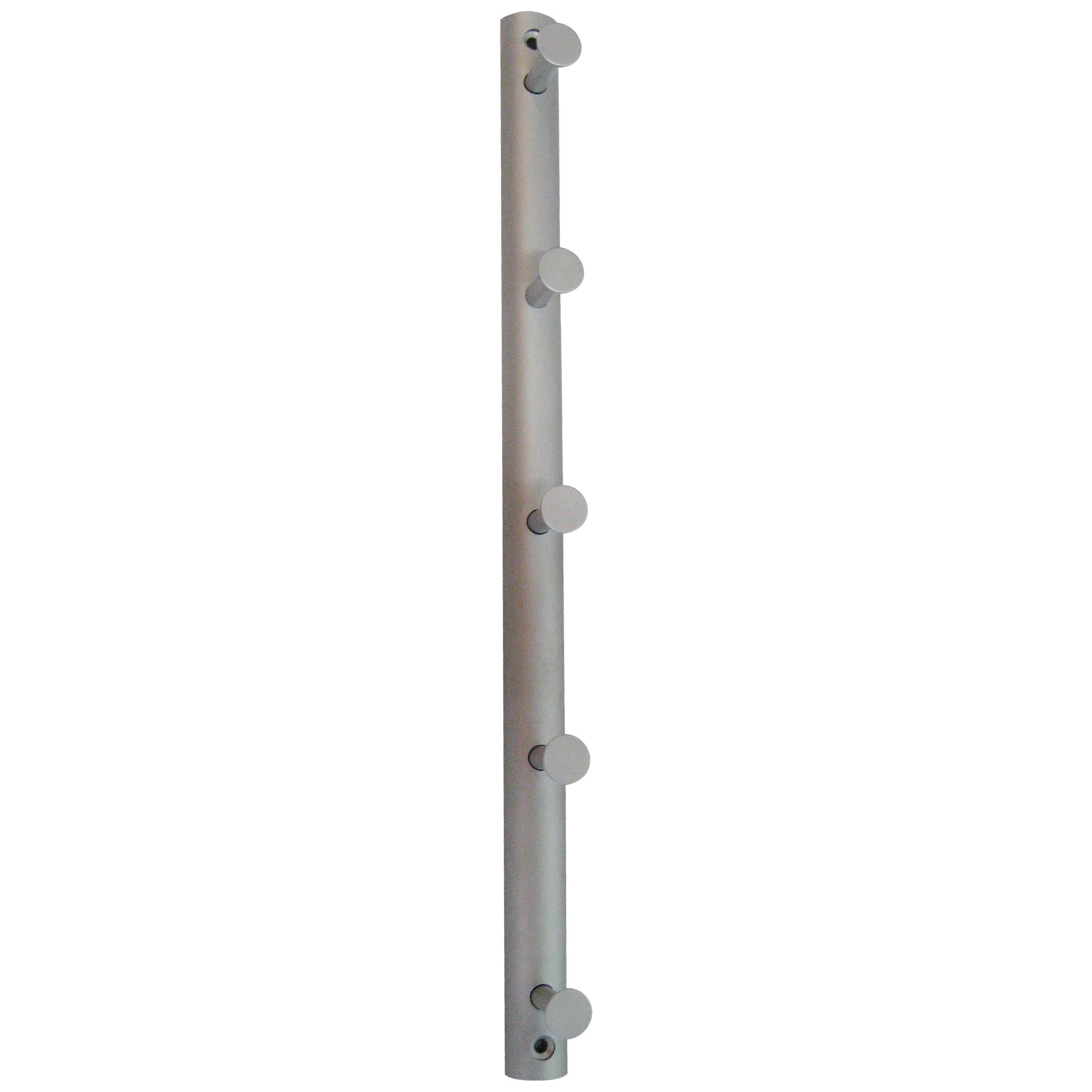 Kapstokhaak aluminium 