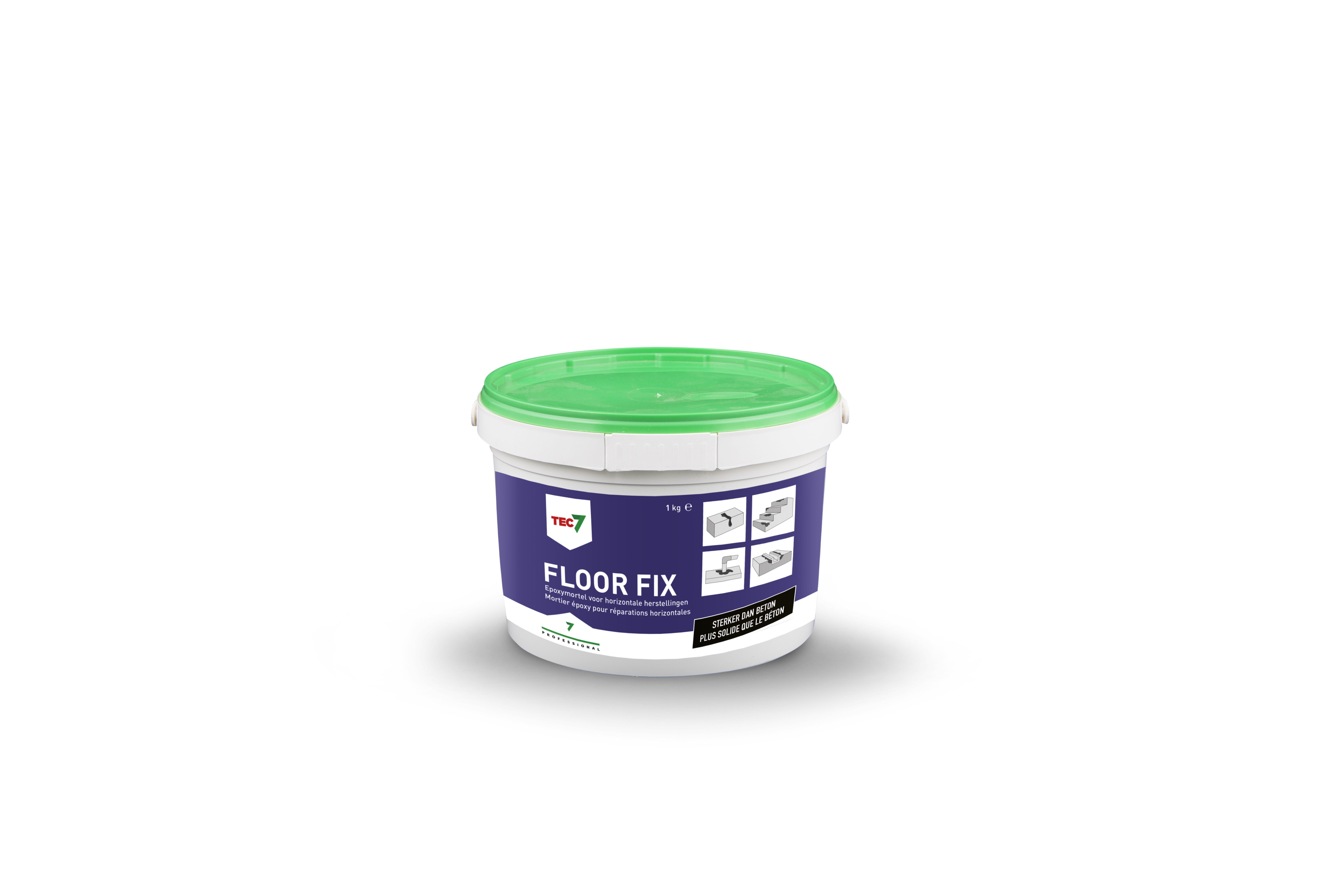 Tec7 Floor Fix 1kg - Mortier D'Époxyde Heavy Duty