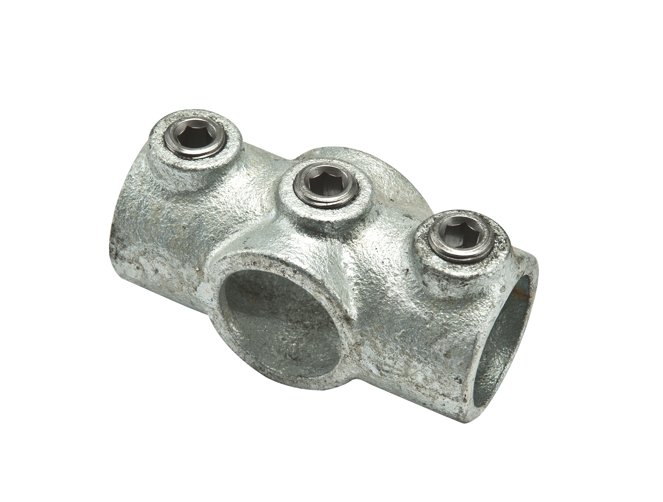 Steigerbuis koppelstuk diam28mm kruisverbinding
