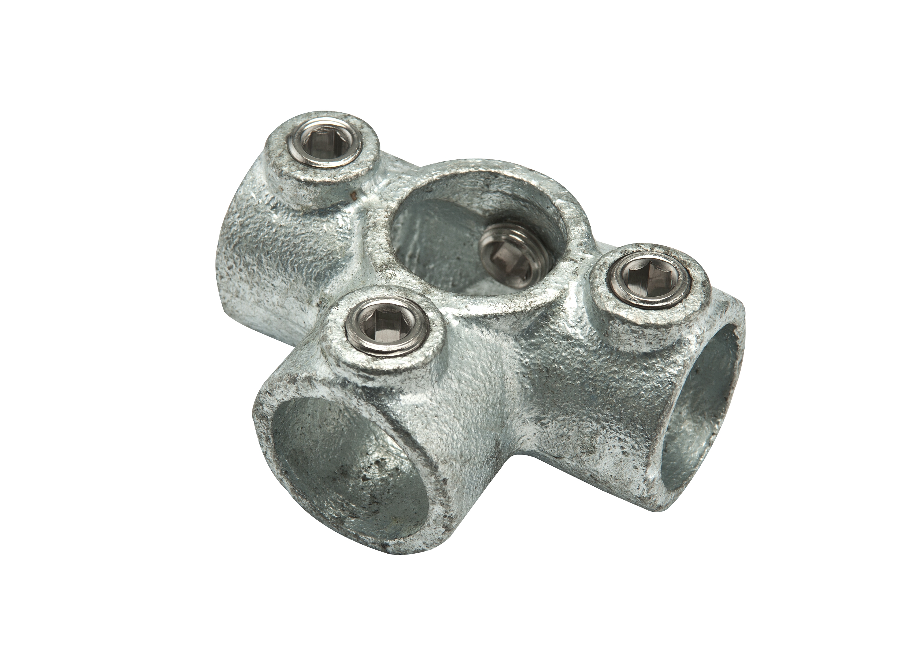 Steigerbuis koppelstuk diam 28mm kruis
