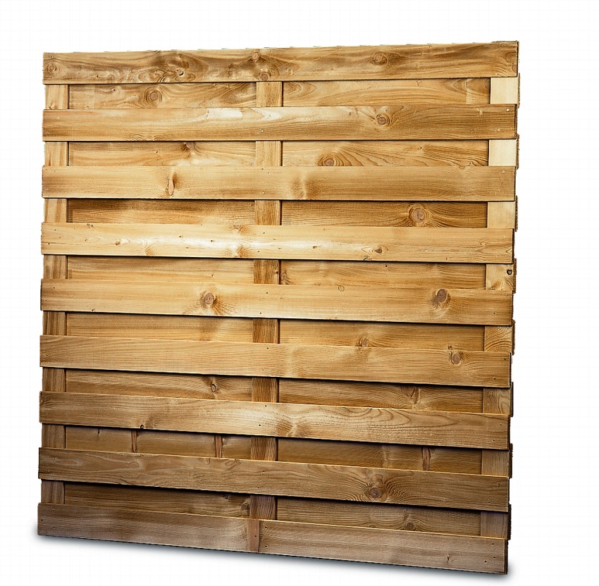 Panneau de jardin droit strato 50mm 180x180cm
