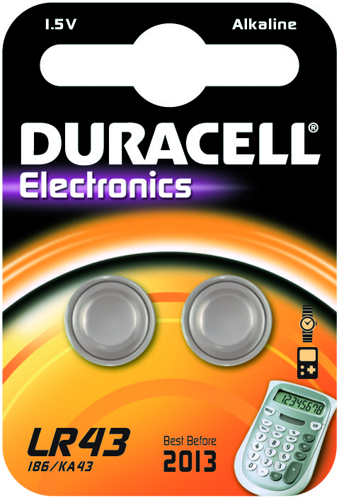 Duracell Celbatterij LR43 1.5V  (2 stuks)