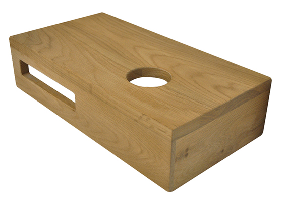 Wiesbaden Plachet chêne 40 x 21 x 10 cm droite