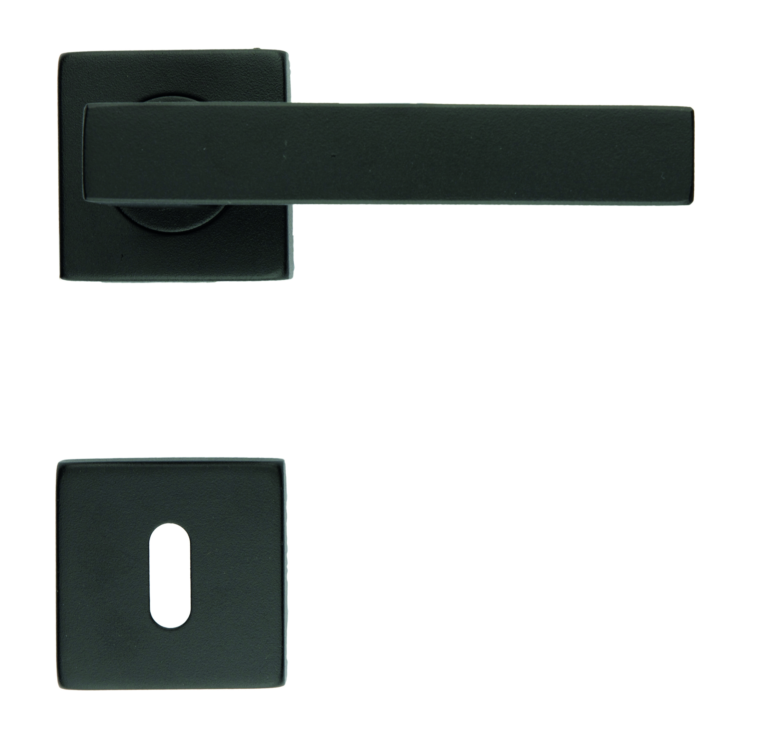 Deurkruk Cosmic Hollow Zwart Structuur UV R+E