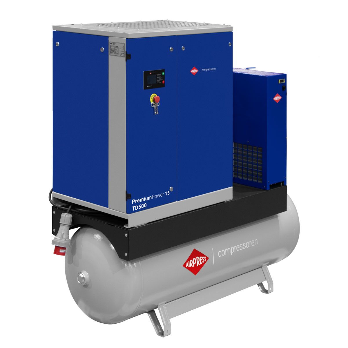Airpress Schroefcompressor Premiumpower 15TD500 15PK 11KW