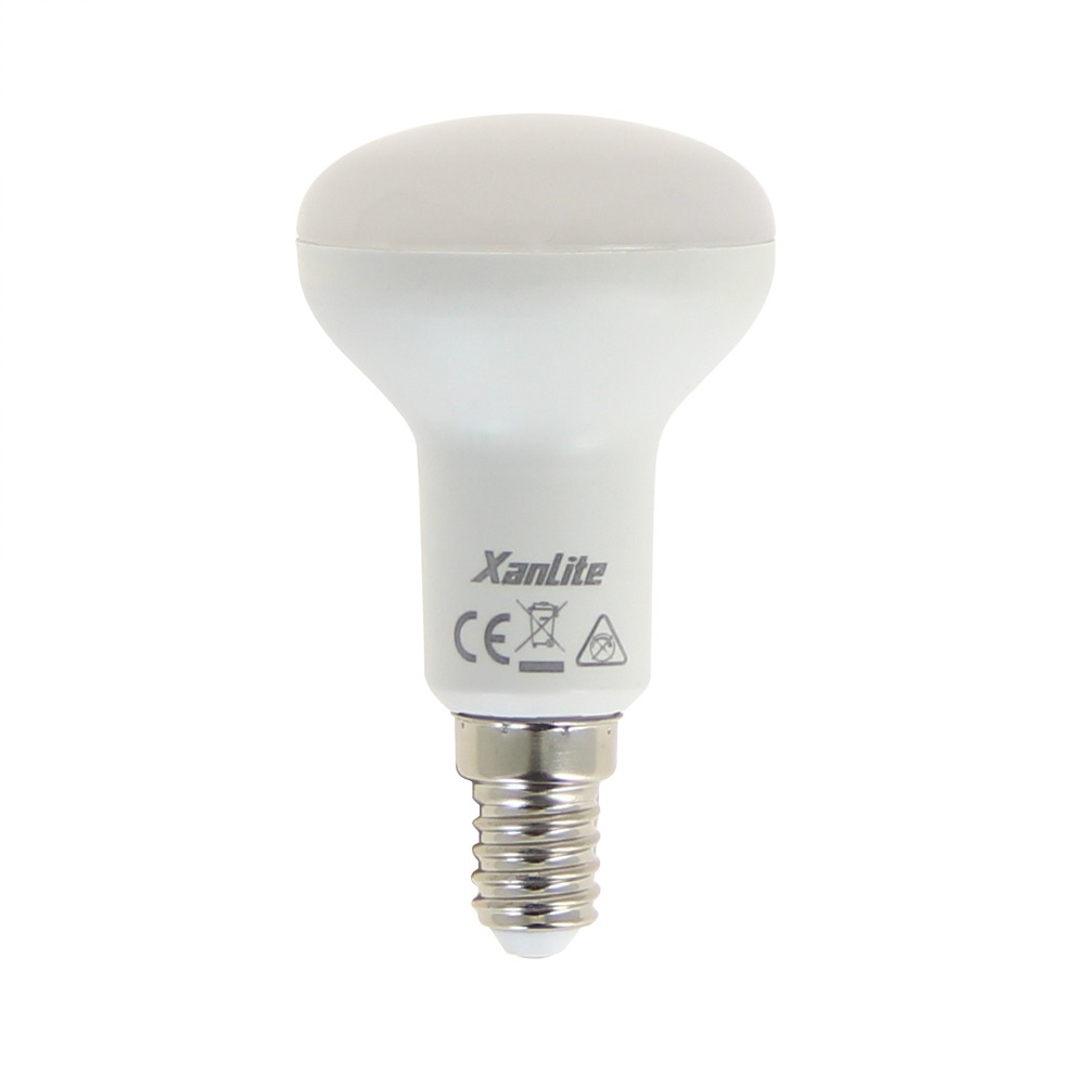 Xanlite SMD LED spot R50 opaal E14 - 470 lm (=40W) - 2700k - zeer warm wit licht