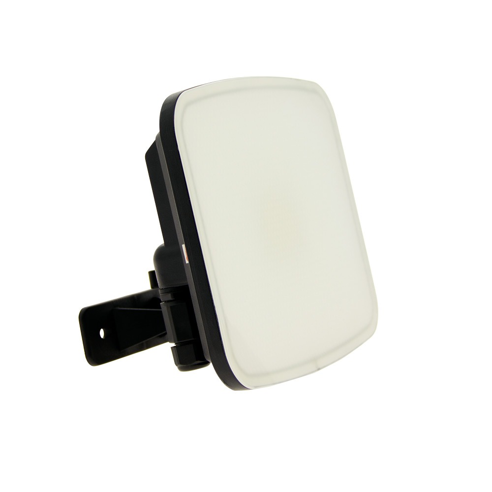 Xanlite projecteur mural LED noir 50W - 4200 lm (=160W) - IP65 - 6500k blanc froid