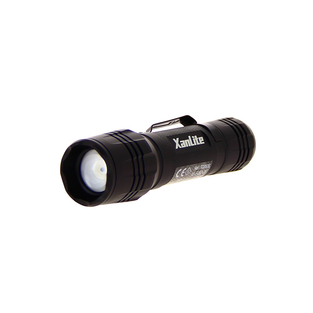 Xanlite LED zaklamp draadloos - 3 standen - 300 lm - IP65 - 6500k koel wit licht (batterijen incl)