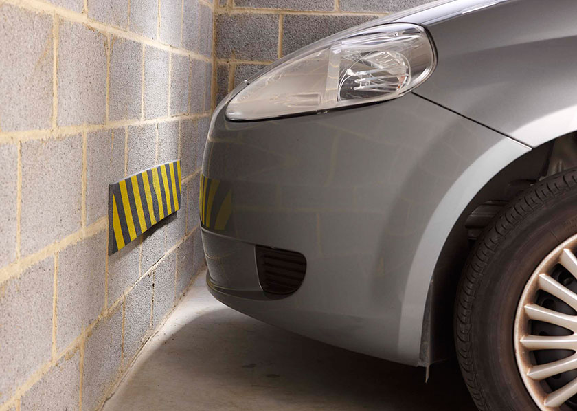 Mousse de protection pour voiture 100x15cm noir/jaune
