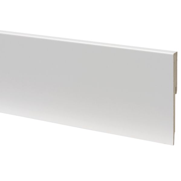 Cando plinthe 120x12mm Cubic blanc 240cm