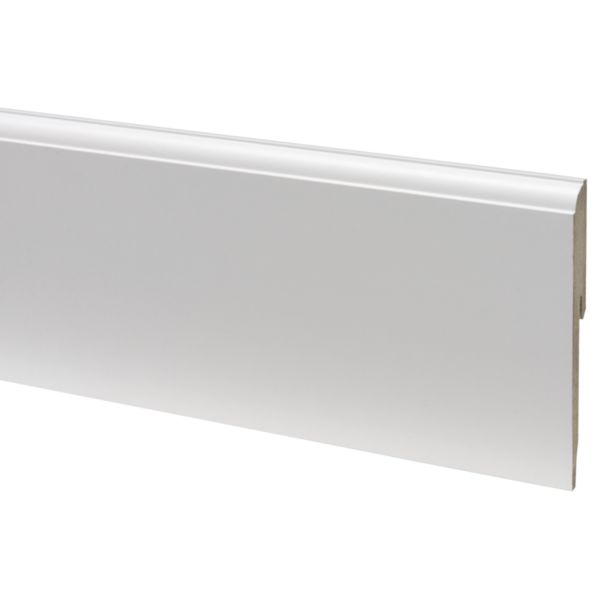Cando plinthe 120x12mm Style blanc 240cm