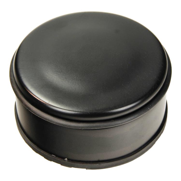 Zware deurstop zwart 1.1kg hoog Ø110mm 60mm