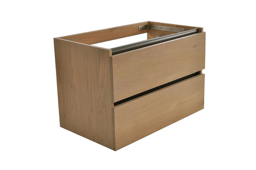 Wiesbaden OAK Meuble bas avec 2 tirroirs 80 x 46 cm chêne