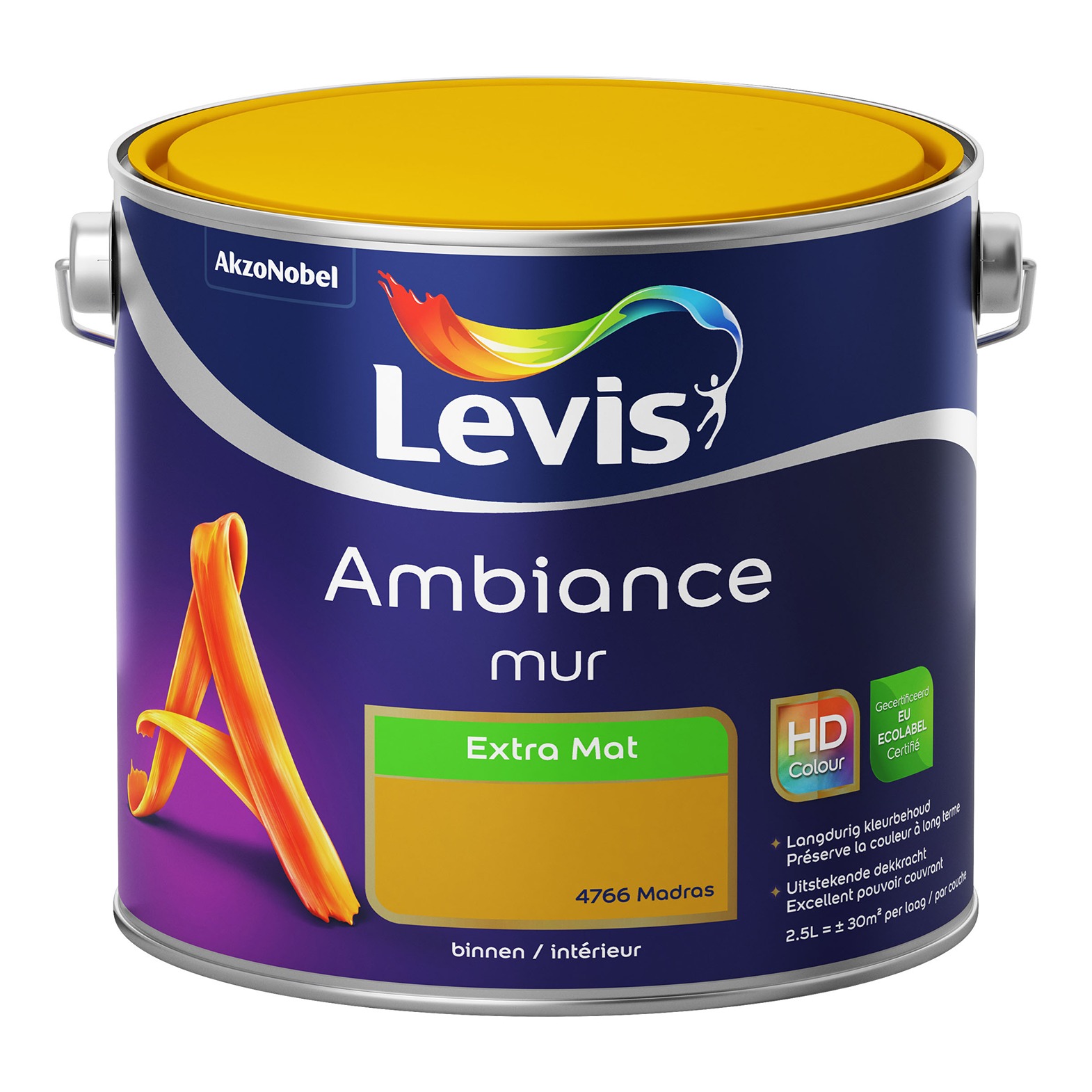 Levis Ambiance Mur Extra Mat 2.5l Madras