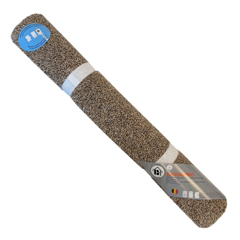 Absorb mat 65x100cm bruin-beige