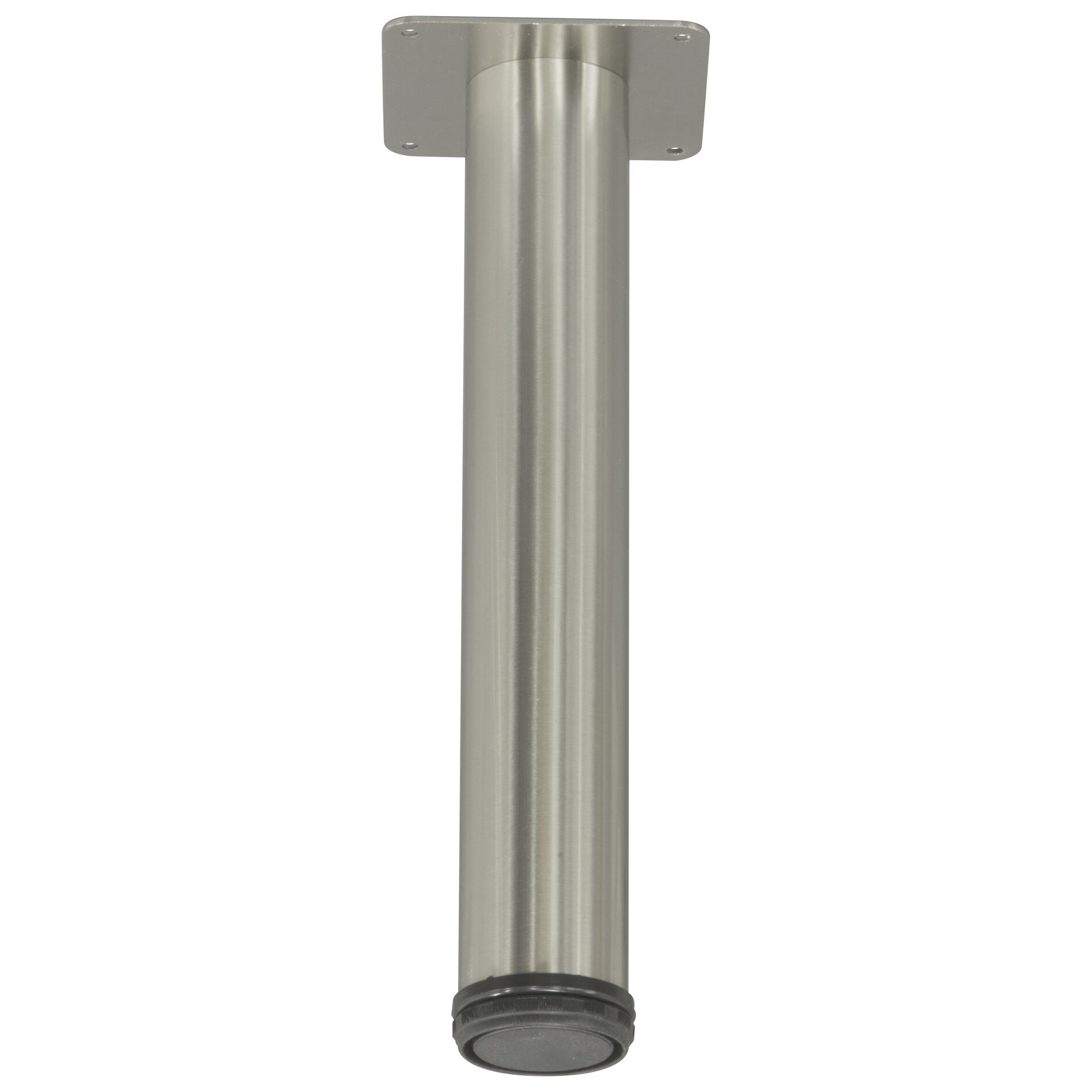 Pied Fortuna inox look Ø60mmx37cm