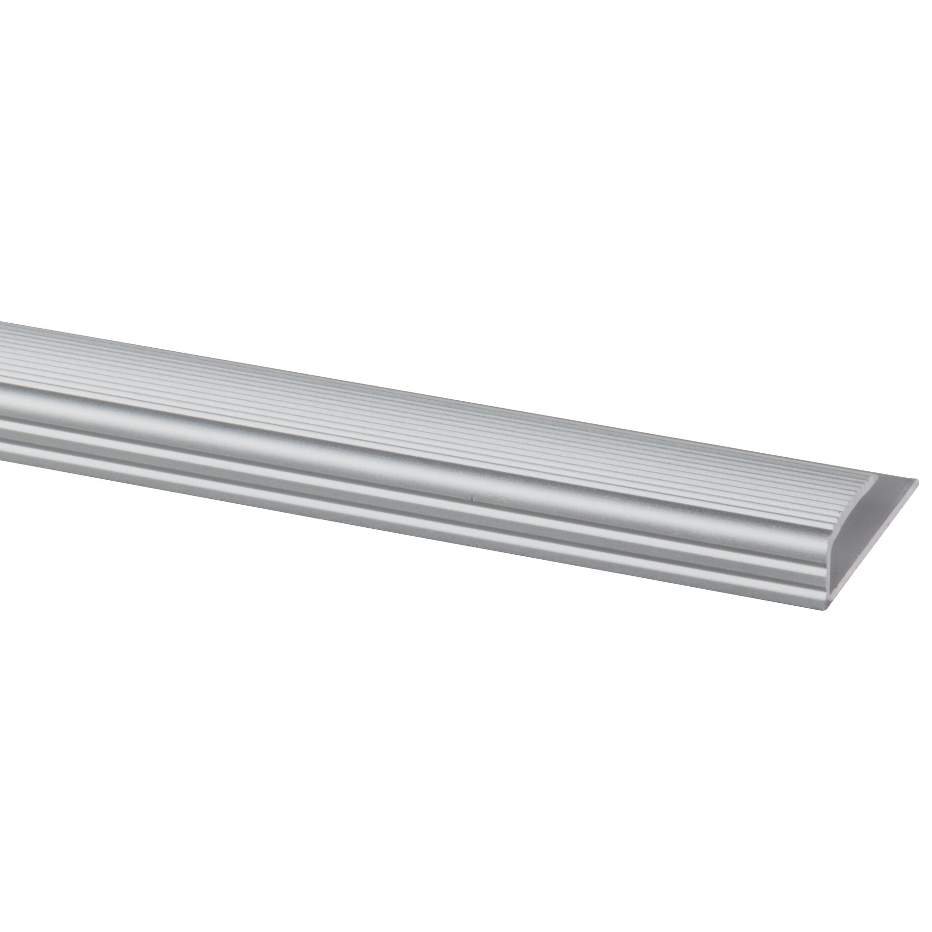 Profil de finition pour sol en PVC aluminium argent 4-6x950mm