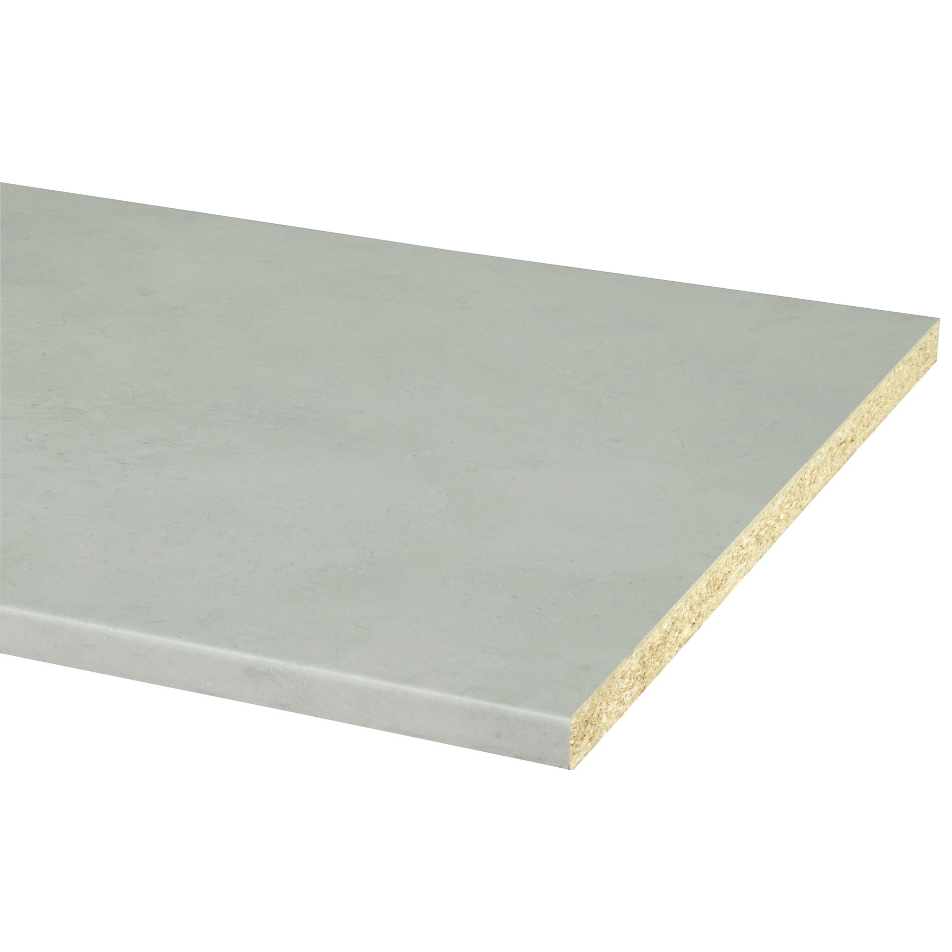 Cando plan de travail 182x60x2,8cm béton gris clair