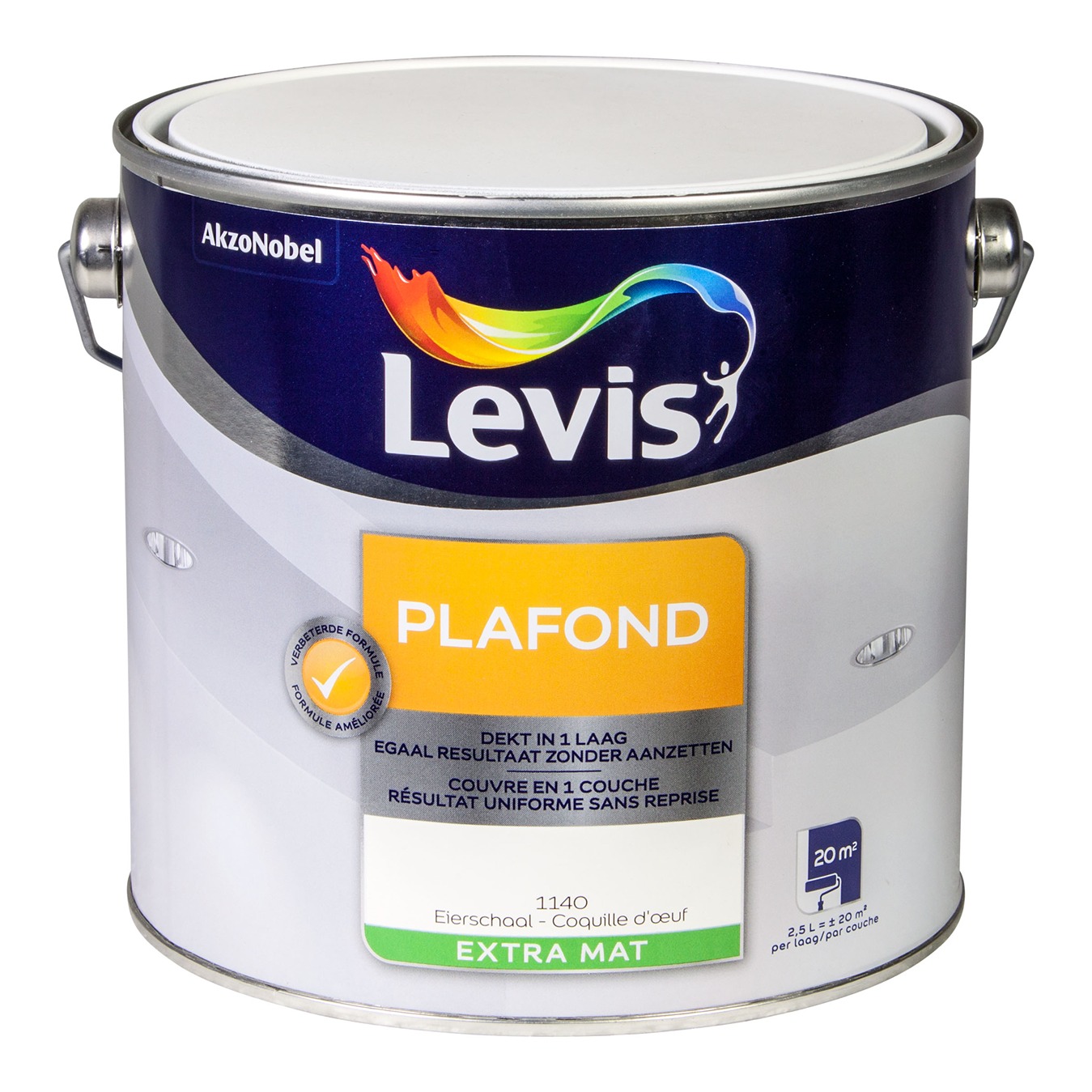 Levis Plafond 2.5l Eierschaal