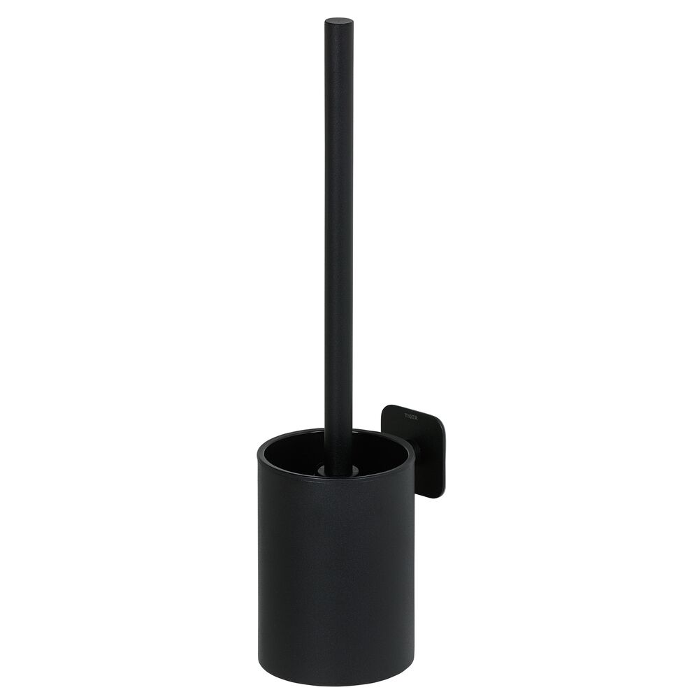 Tiger Colar Brosse WC avec support Noir
