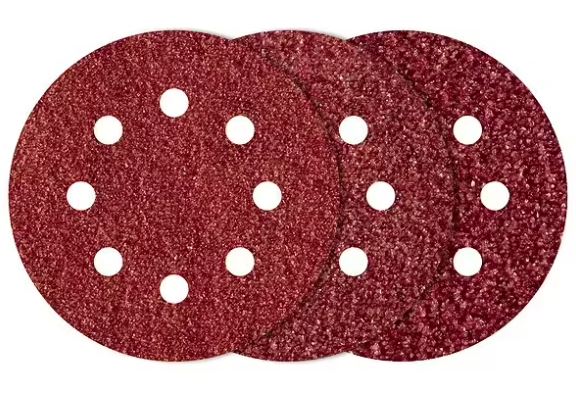 15 Disques abrasifs en corindon K60, 80, 120 - Ø 125