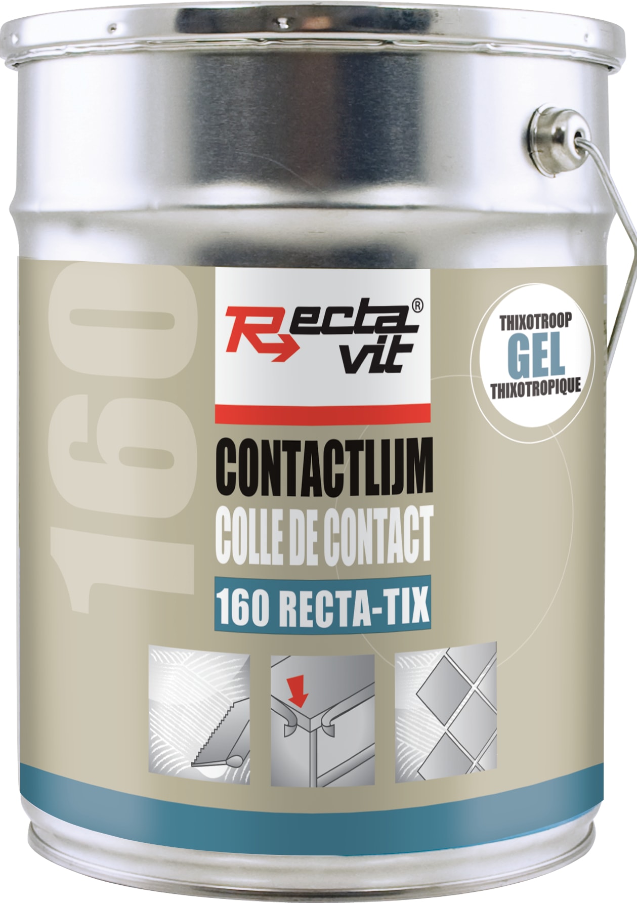 Rectavit 160 Rectatix Gel - Universele Contactlijm 5L