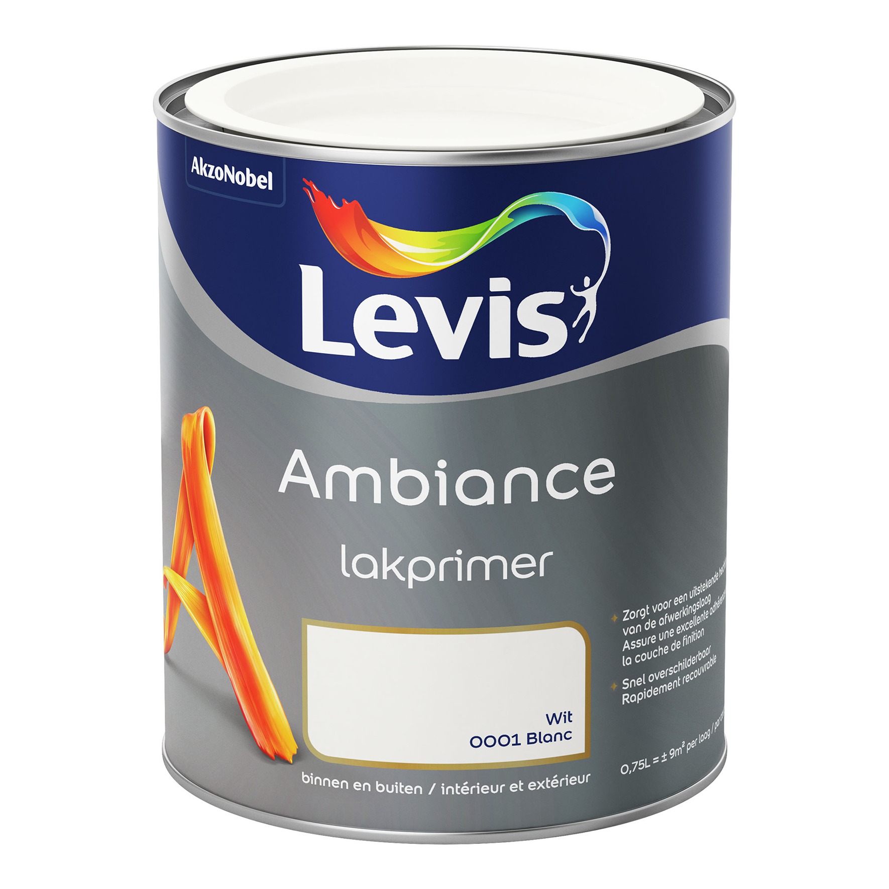 Levis Ambiance Lak Primer 0.75l Blanc