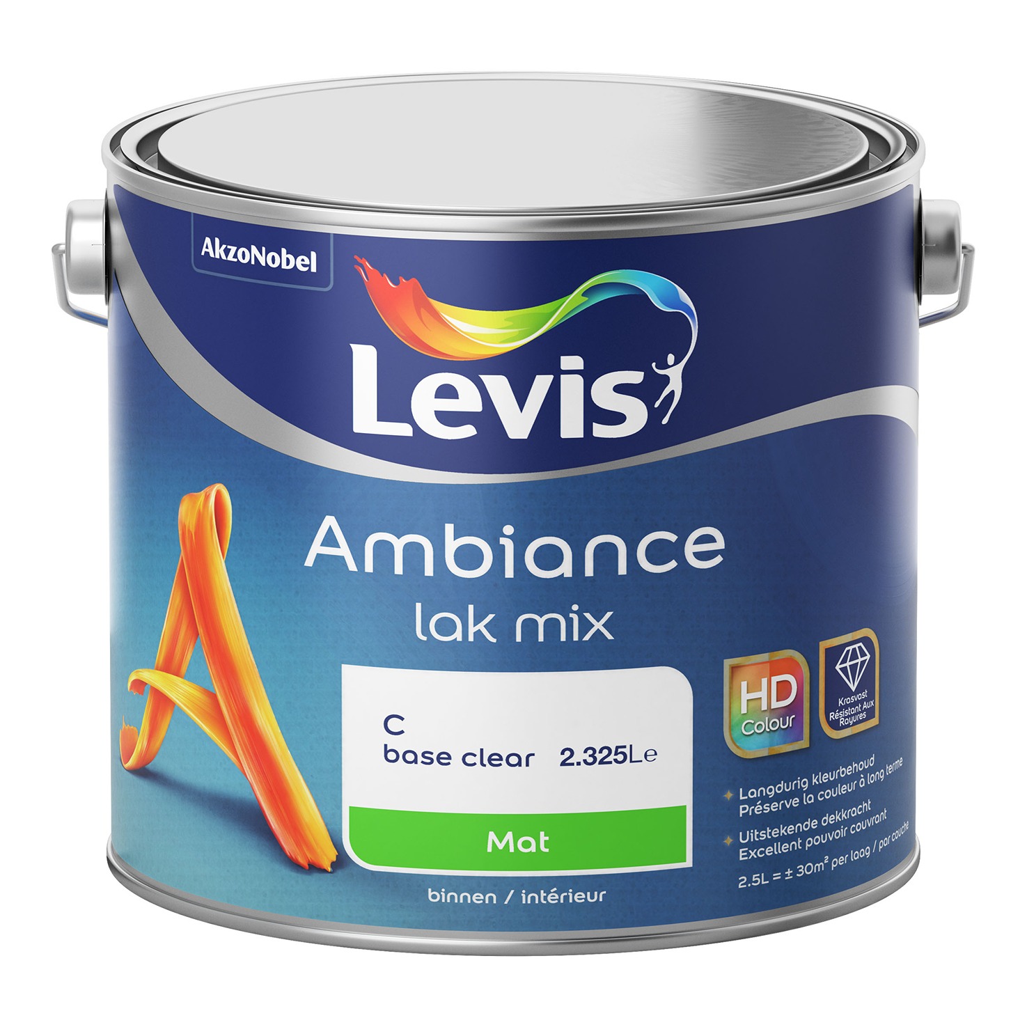 Levis Ambiance Lak Mat Mix Base C - 2.5l