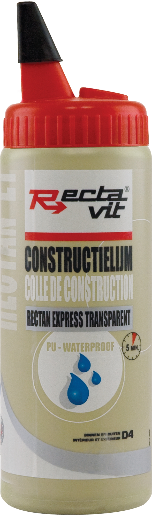 Rectavit Rectan Express Transparant - Constructielijm 500ml