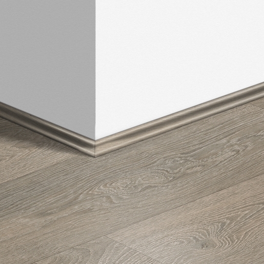 Quick-Step sol stratifié - Moulure 1405 Chêne vieilli gris clair 2400x17x17mm