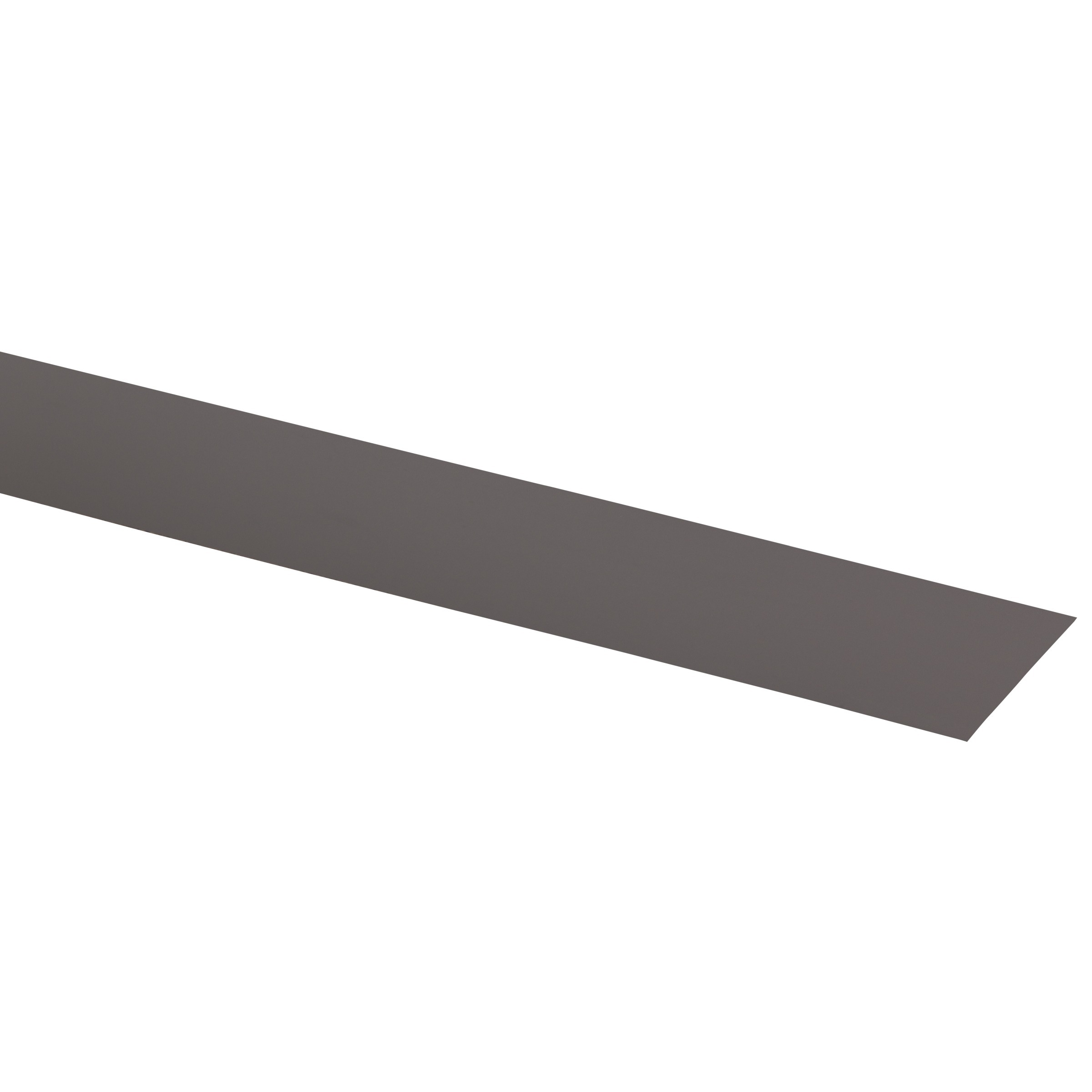 Kantenband voor vensterbanken warm grijs 4,0 x 43 cm - 2 stuks