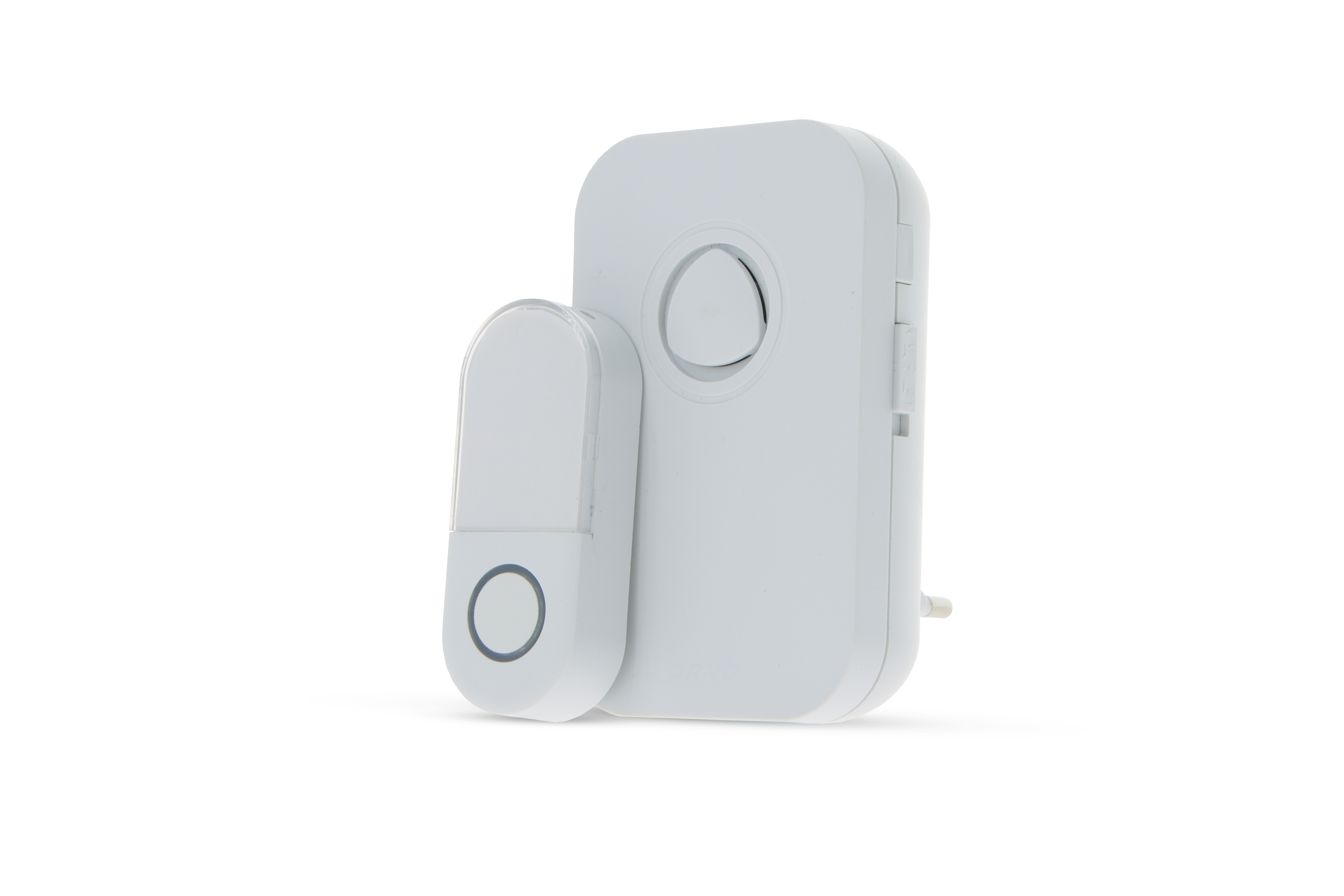 Sonnette sans fil Ceezam Plug-in Blanc 100 m 38 mélodies