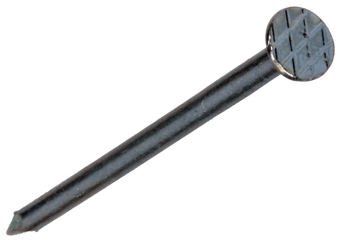 NAGEL PLATTE KOP STAAL VERZINKT 100GR 2,0X40MM