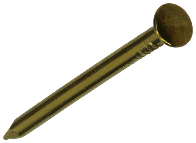 POINTE TETE BOMBEE LAITON BRUT 20 GR 1,8 X 30 MM