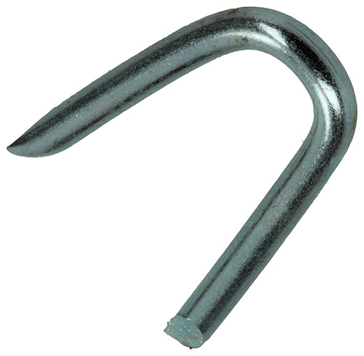 CRAMPILLON ACIER GALVANISE 80 GR 2,0 X 20 MM