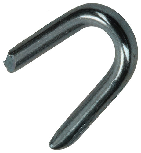 CRAMPILLON ACIER GALVANISE 250 GR 1,8 X 15 MM