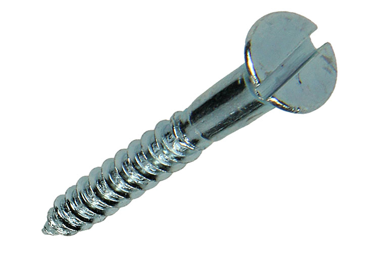 VIS A BOIS TETE FRAISEE AC. ZING. 17 PC 4,0 X 30 MM