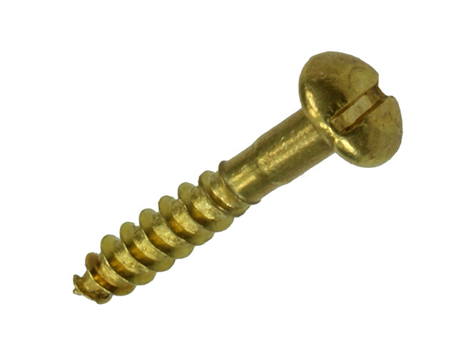 Vis a bois tête bombée 11pcs 2,5 x 16mm