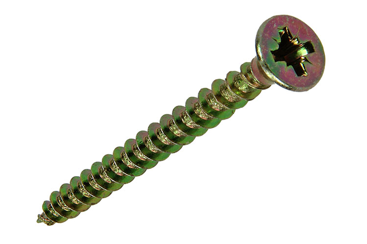VIS AGGLO TETE FRAISEE AC.BICHAC.BICHRO 40 PC 4,0 X 40 MM