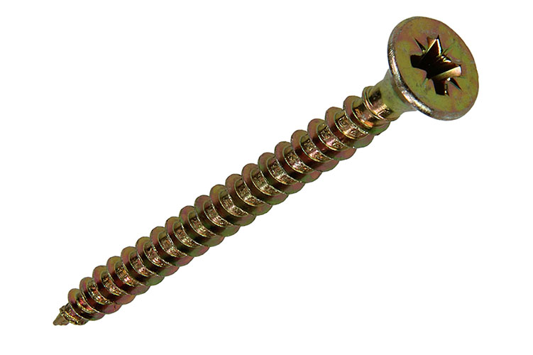 VIS AGGLO TETE FRAISEE AC.BICHAC.BICHRO 30 PC 4,5 X 50 MM