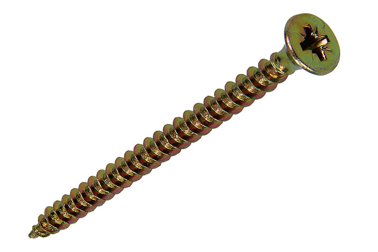 VIS AGGLO TETE FRAISEE AC.BICHAC.BICHRO 25 PC 4,5 X 60 MM