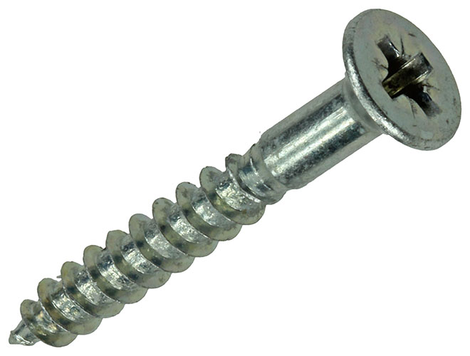 VIS DECO ACIER ZINGUE 35 PC 4,5 X 35 MM