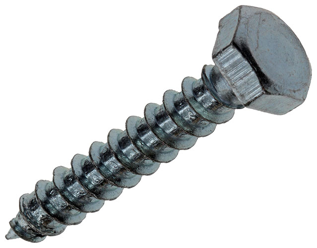 TIREFOND ACIER ZINGUE 35 PC 6 X 35 MM