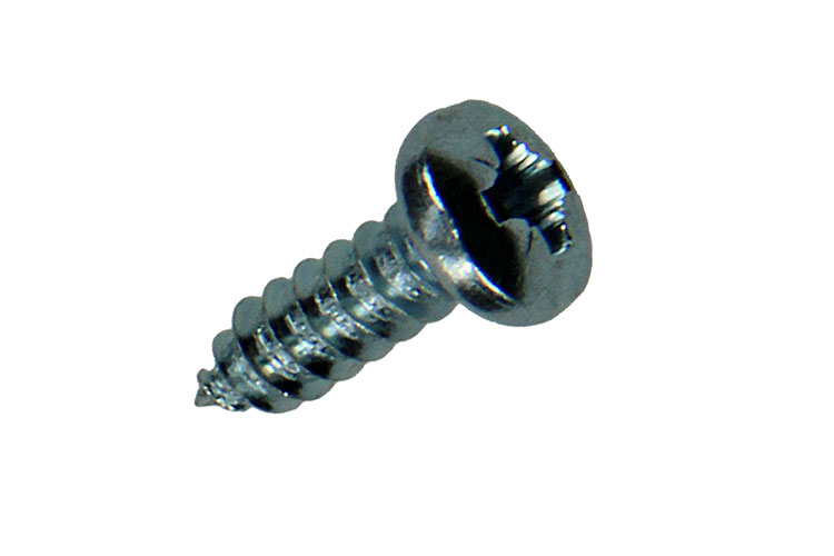 VIS A TOLE TETE CYL. ACIER ZINGUE 25 PC 3,9 X 13 MM