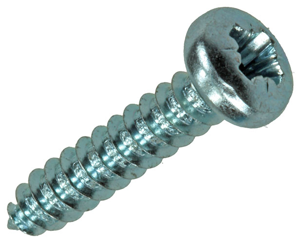 ZELFTAPPENDE SCHROEF, CILINDRISCHE KOP, VERZINKT 22 STUKS 3,9X19MM