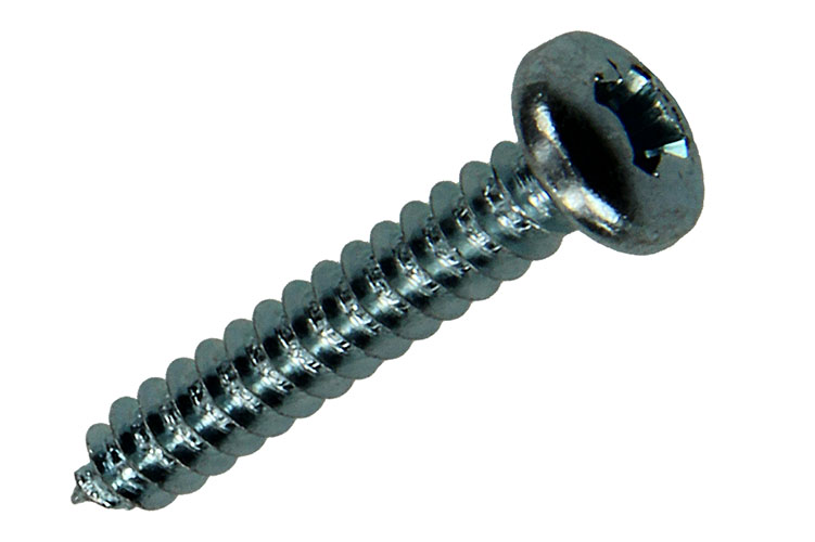 VIS A TOLE TETE CYL. ACIER ZINGUE 15 PC 4,2 X 25 MM
