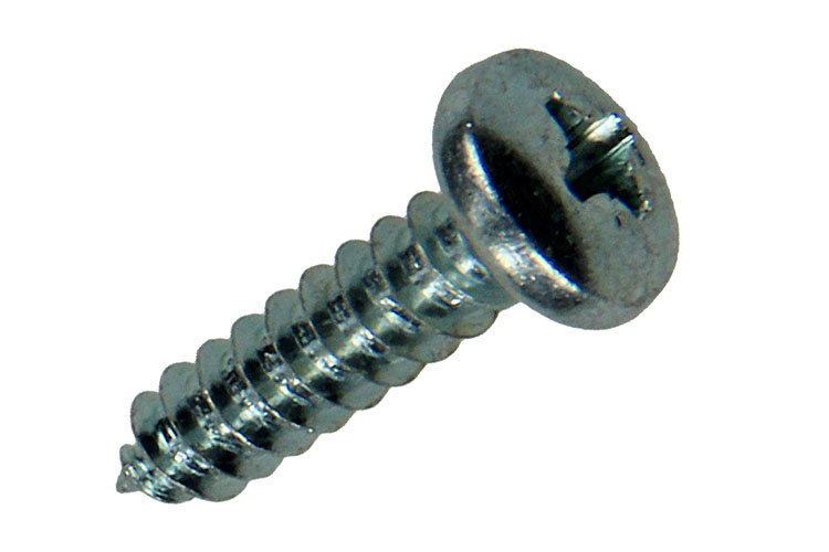 VIS A TOLE TETE CYL. ACIER ZINGUE 14 PC 4,8 X 19 MM