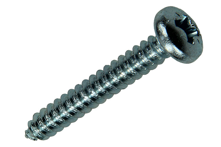 ZELFTAPPENDE SCHROEF, CILINDRISCHE KOP, VERZINKT 7 STUKS 5,5X38MM
