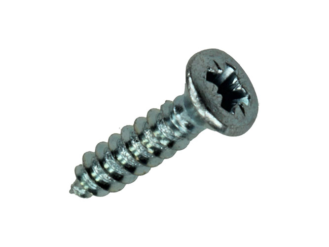 ZELFTAPPENDE SCHROEF, BOL VERZONKEN KOP, VERZINKT, 38 STUKS 2,9X13MM
