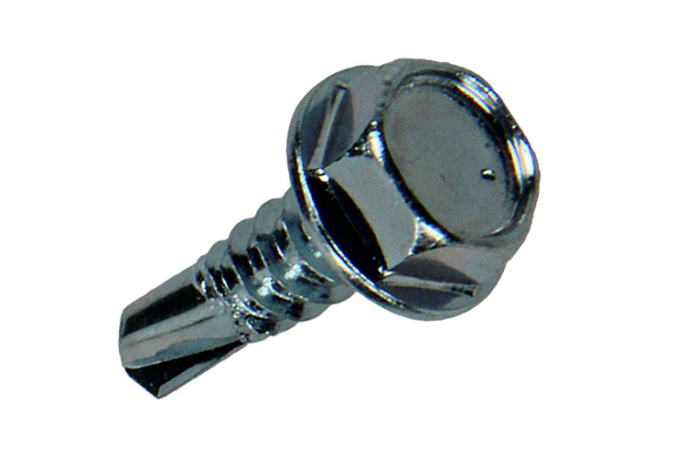 VIS AUTOFORANTE TETE HEX.AC. ZING. 24 PC 4,8 X 16 MM